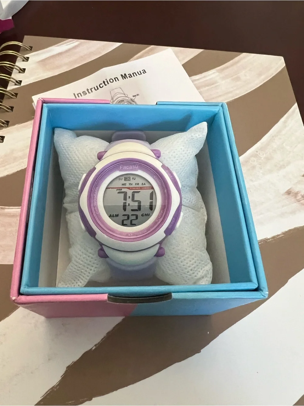 Kids Watch - Purple Digital Smartwatch for Girls